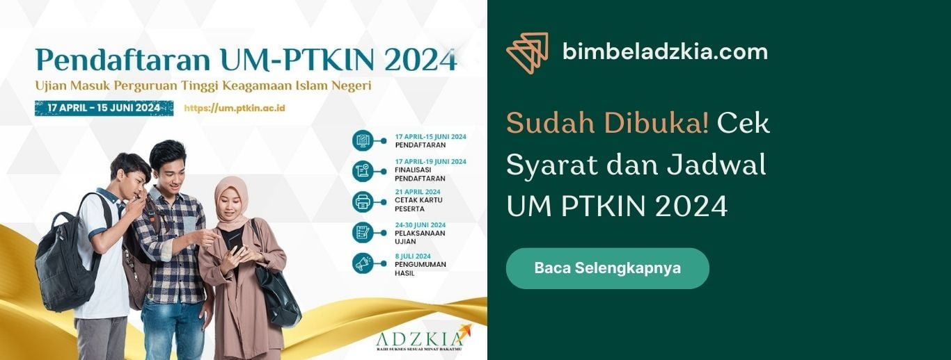 Sudah Dibuka! Cek Syarat dan Jadwal UM PTKIN 2024