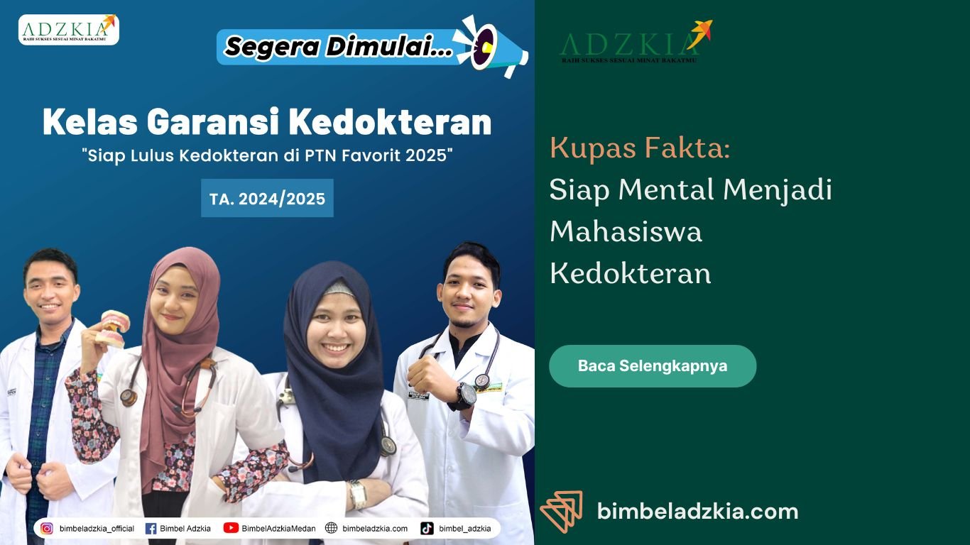 Kupas Fakta: Siap Mental Menjadi Mahasiswa Kedokteran