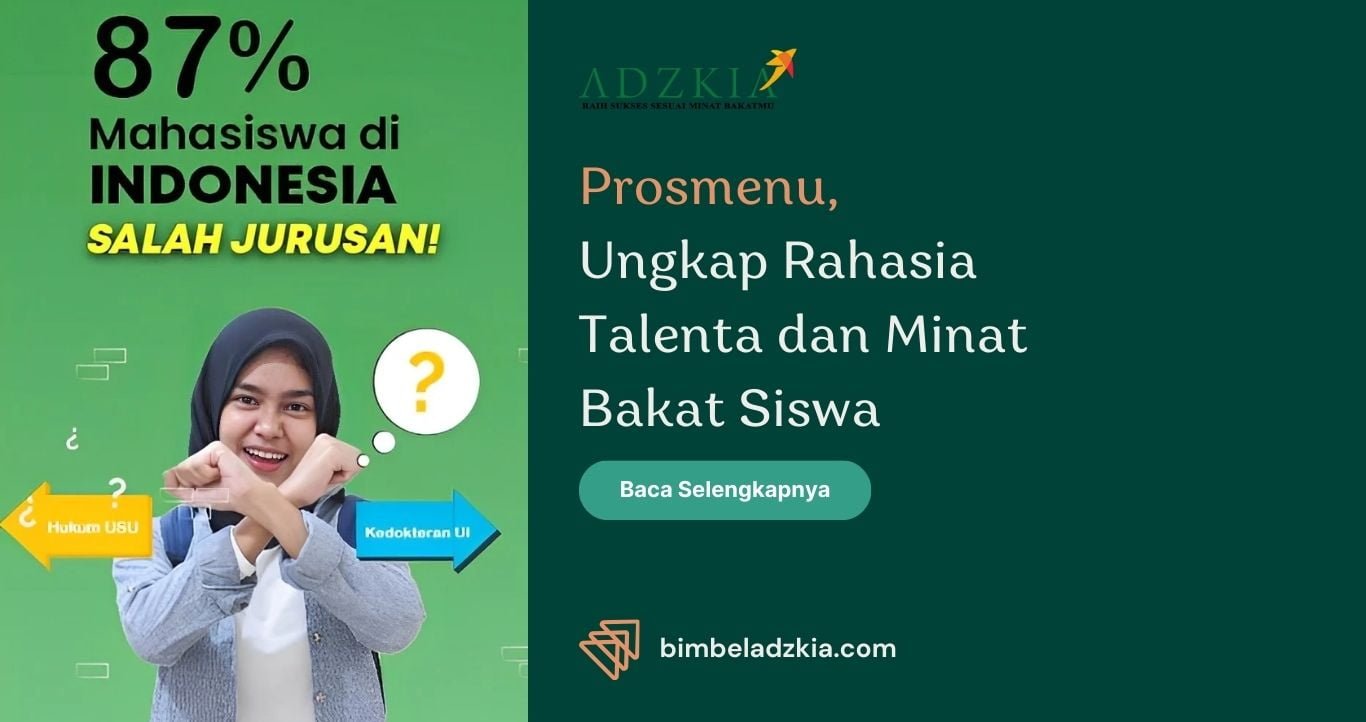 Prosmenu, Ungkap Rahasia Talenta dan Minat Bakat Siswa